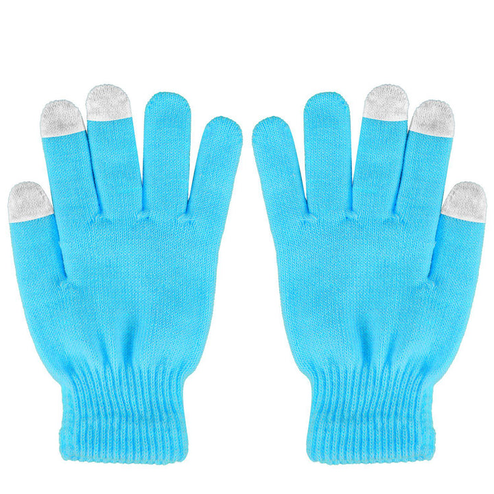 Gebreide handschoenen met touchscreen-vingertoppen