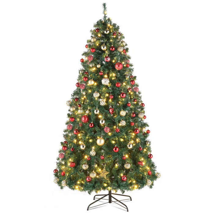 Warmtewereld Kunstkerstboom 300 cm met 1200 leds in twee kleuren