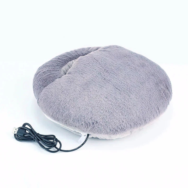 Warmtewereld™ Elektrische voetenwarmer XL met instelbare warmte en wasbare voering