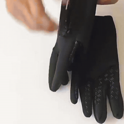 Warmtewereld™ Winddichte thermohandschoenen met touchscreen en grip
