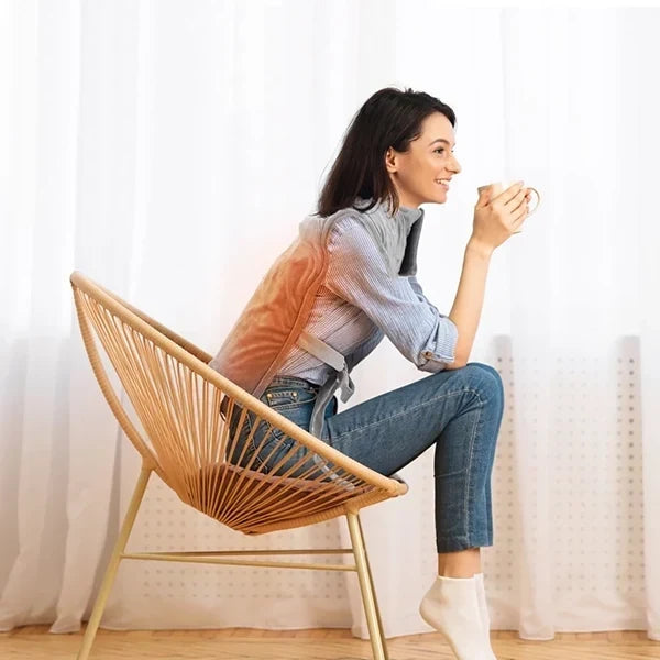 Warmtewereld™ Ultrazacht warmtekussen voor nek en rug met tien standen
