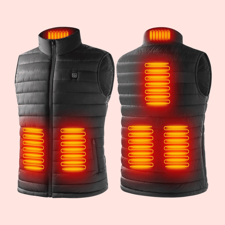 Warmtewereld™ Lichte verwarmde bodywarmer die binnen 30 seconden warm is