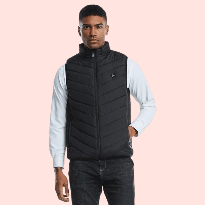 Warmtewereld™ Lichte verwarmde bodywarmer die binnen 30 seconden warm is
