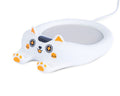 Kopwarmer in kattenvorm met mok