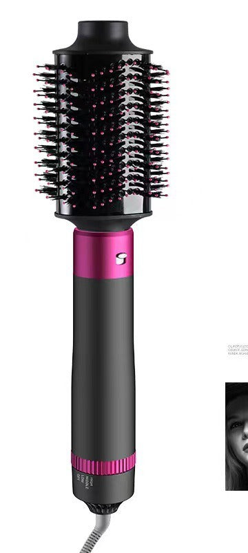 Grijze airstyler met vijf opzetstukken