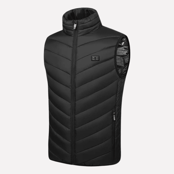 Warmtewereld™ Verwarmde herenjas met afneembare capuchon en warmtezones