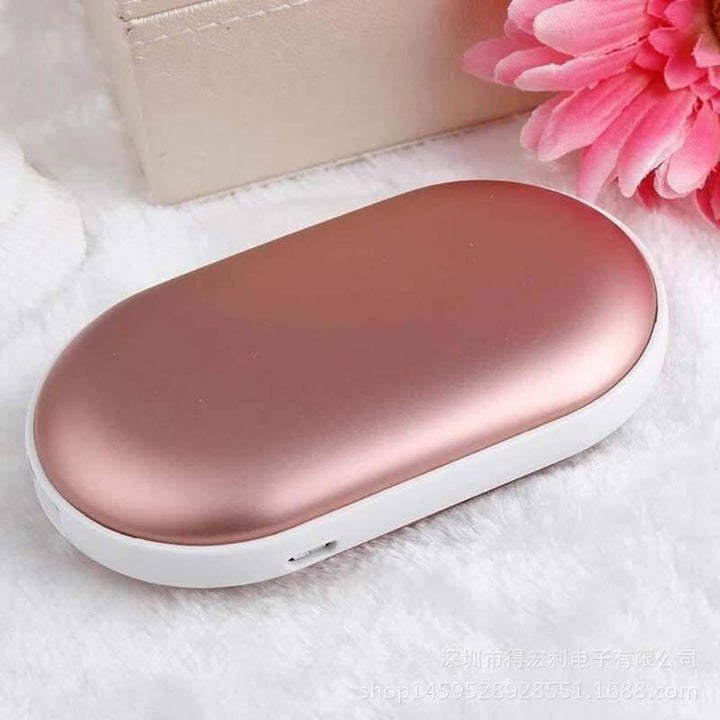 Warmtewereld™ Oplaadbare handwarmer met powerbank van 5200 mAh