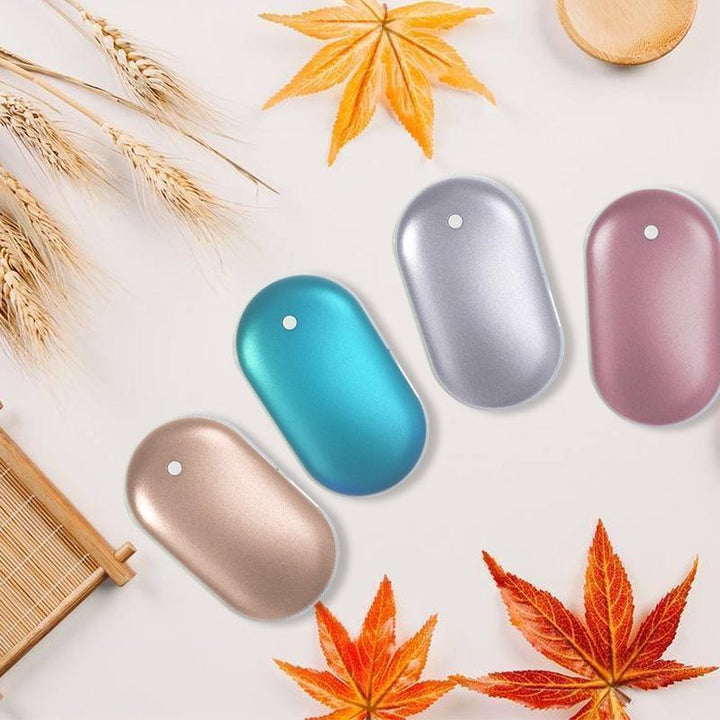 Warmtewereld™ Oplaadbare handwarmer met powerbank van 5200 mAh
