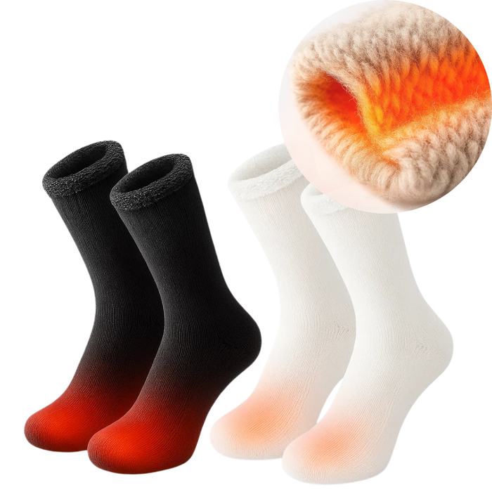 Warmtewereld™ Thermische verwarmde sokken die je voeten warm houden