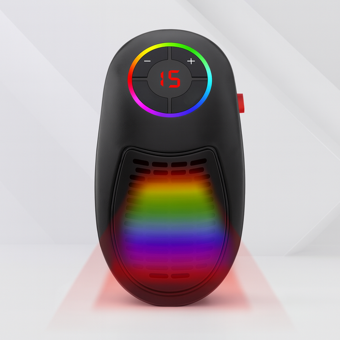 Warmtewereld™ Keramische kachel met thermostaat 20–32°C en timer