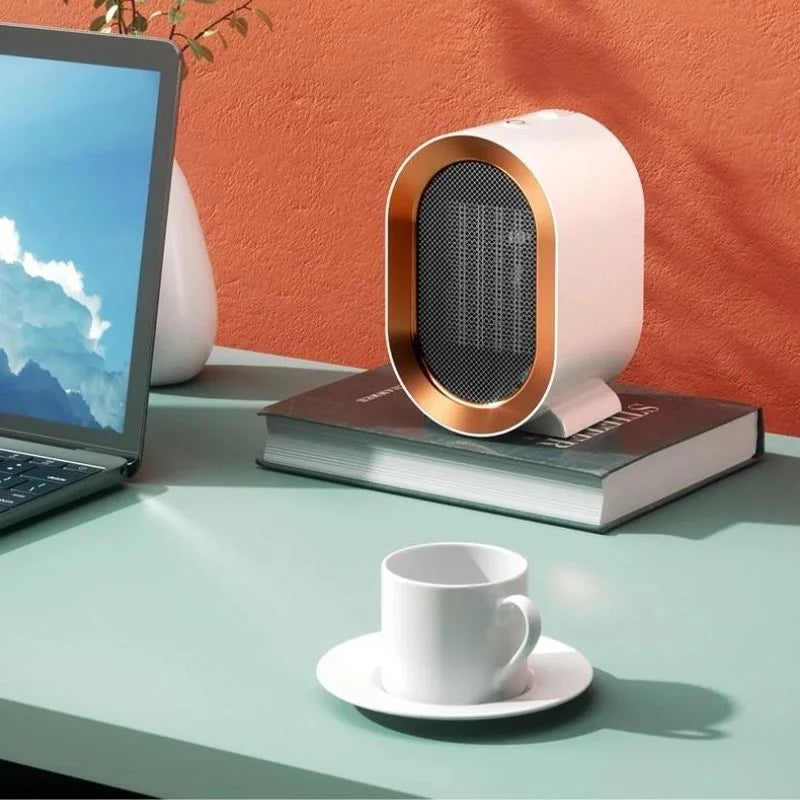 Warmtewereld™ Compacte draagbare kachel voor kantoor, werkplaats en studie