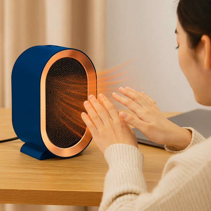 Warmtewereld™ Keramische ventilatorkachel 1200W met timer