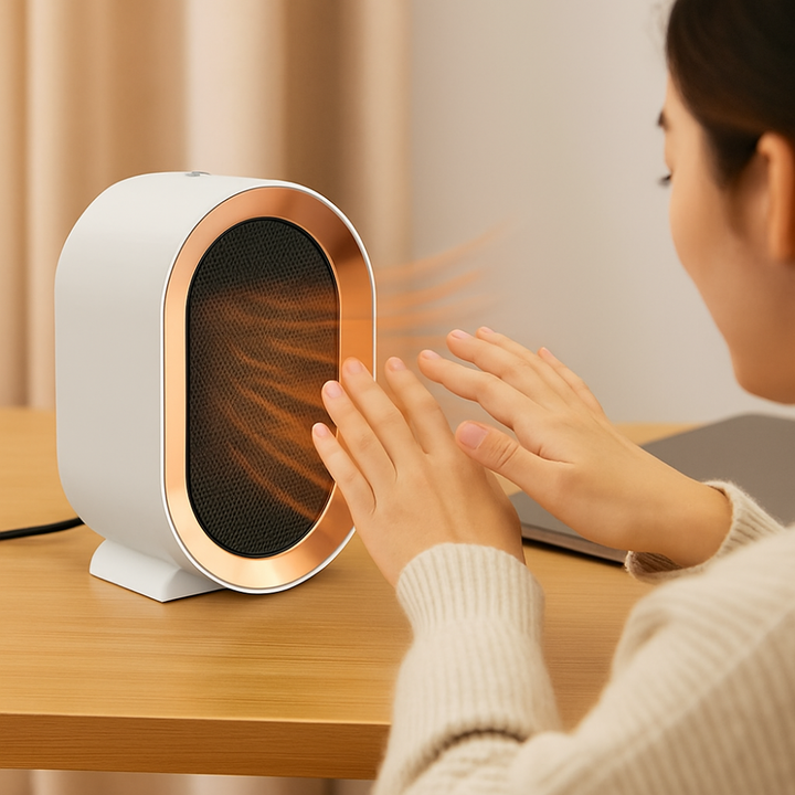 Warmtewereld™ Keramische ventilatorkachel 1200W met timer