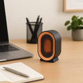 Warmtewereld™ Keramische ventilatorkachel met twee standen, stil onder 36 dB