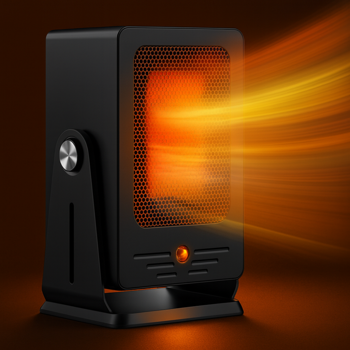 Warmtewereld™ Keramische kachel 900W met instelbare thermostaat
