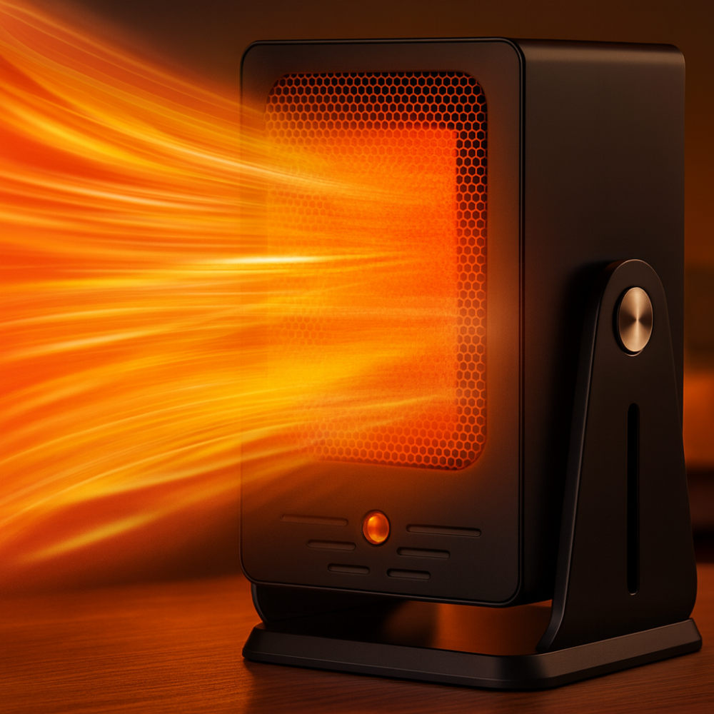 Warmtewereld™ Keramische kachel 900W met instelbare thermostaat