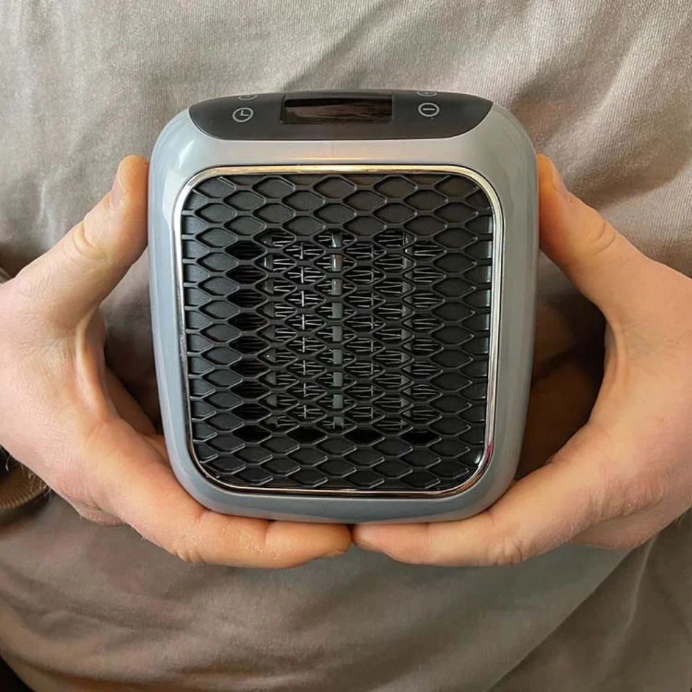 Warmtewereld™ Zuinige kachel 800W met kantelbeveiliging, maar 1,2 kg
