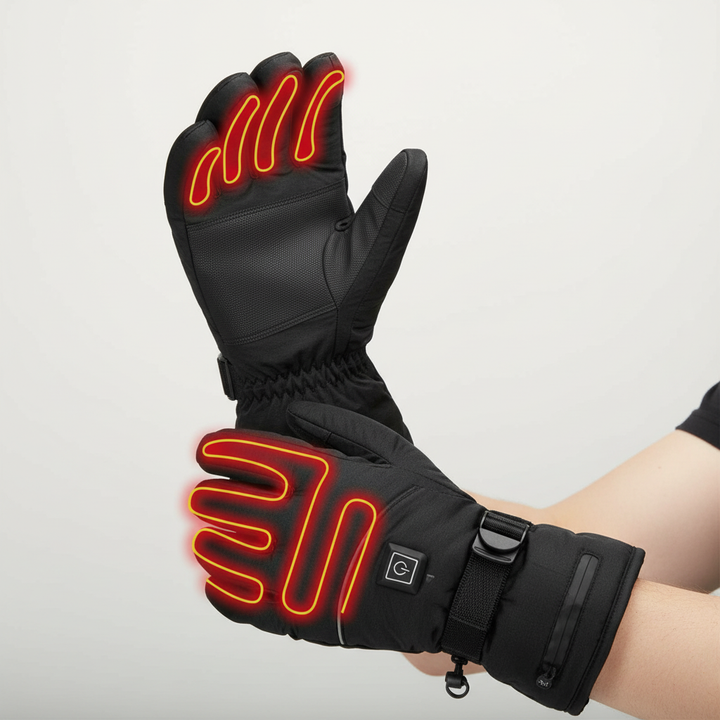 Warmtewereld™ Waterdichte verwarmde handschoenen met touchscreenfunctie