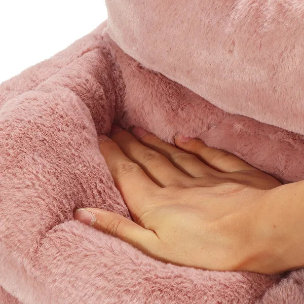 Warmtewereld™ Elektrische voetenwarmer met USB en zacht fleece, 3 standen