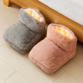 Warmtewereld™ Elektrische voetenwarmer met USB en zacht fleece, 3 standen