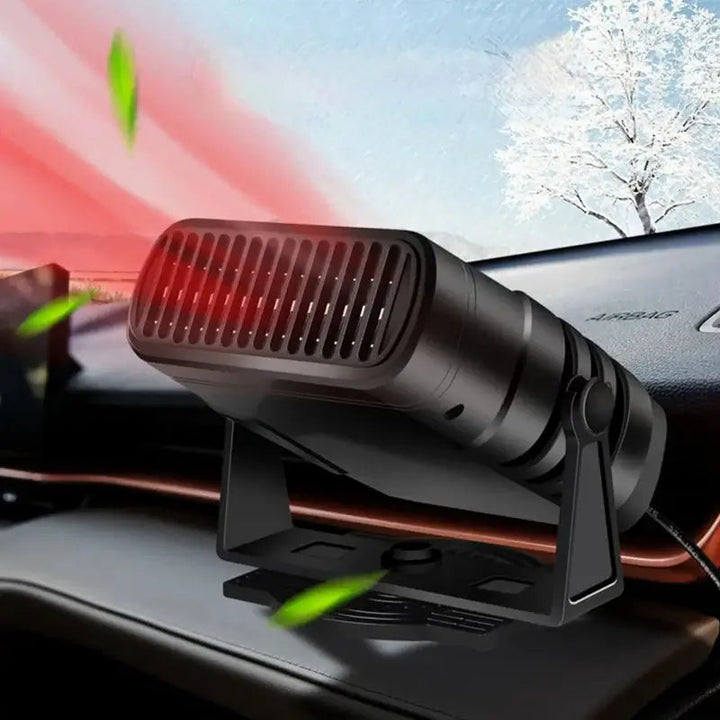 Warmtewereld™ Draagbare 12V autokachel met koelfunctie en draaibare houder