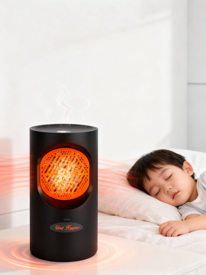 Warmtewereld™ Mini ventilatorkachel 300W, warmte binnen 2 seconden