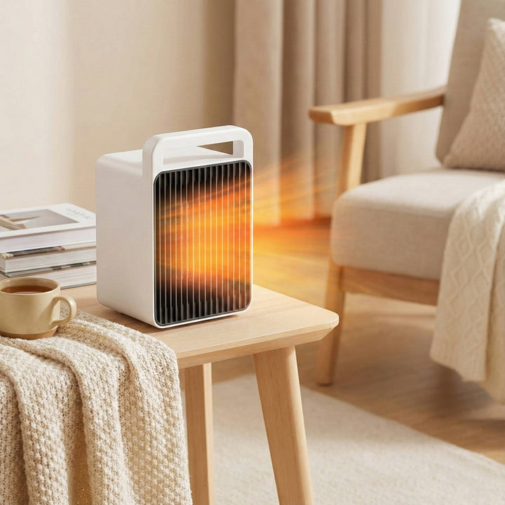 Warmtewereld™ Kleine draagbare ventilatorkachel 600 W keramisch