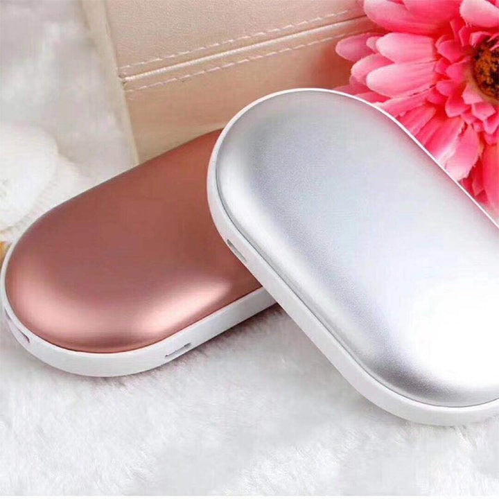 Warmtewereld™ Oplaadbare handwarmer met powerbank van 5200 mAh