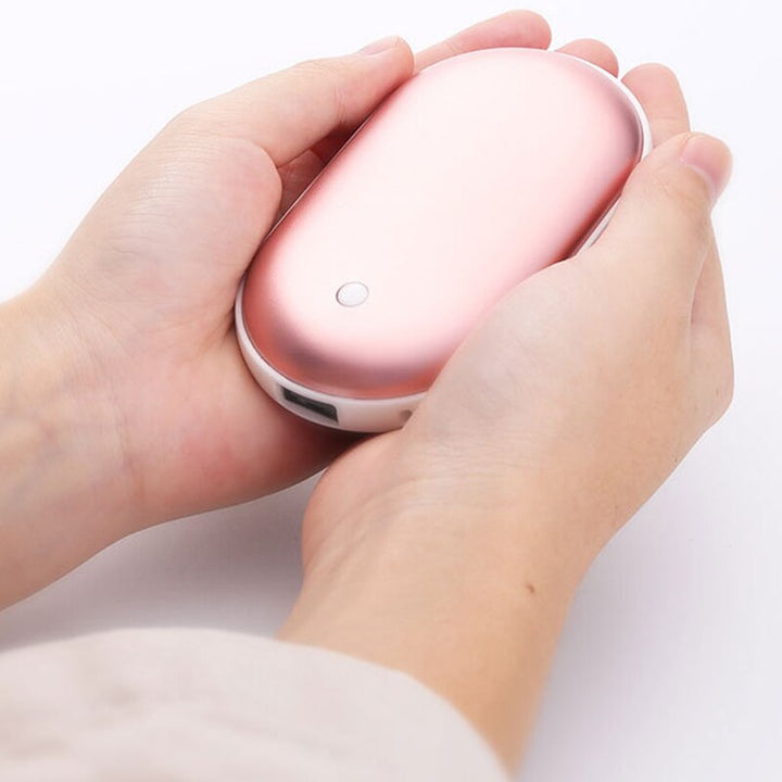 Warmtewereld™ Oplaadbare handwarmer met powerbank van 5200 mAh