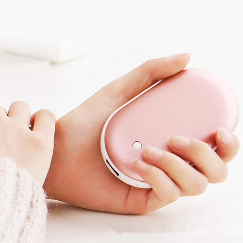 Warmtewereld™ Oplaadbare handwarmer met powerbank van 5200 mAh