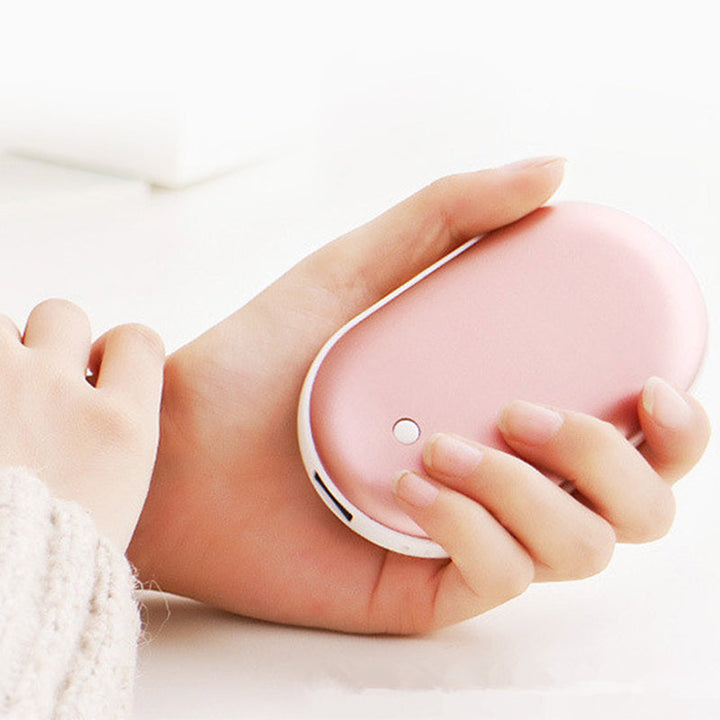 Warmtewereld™ Oplaadbare handwarmer met powerbank van 5200 mAh