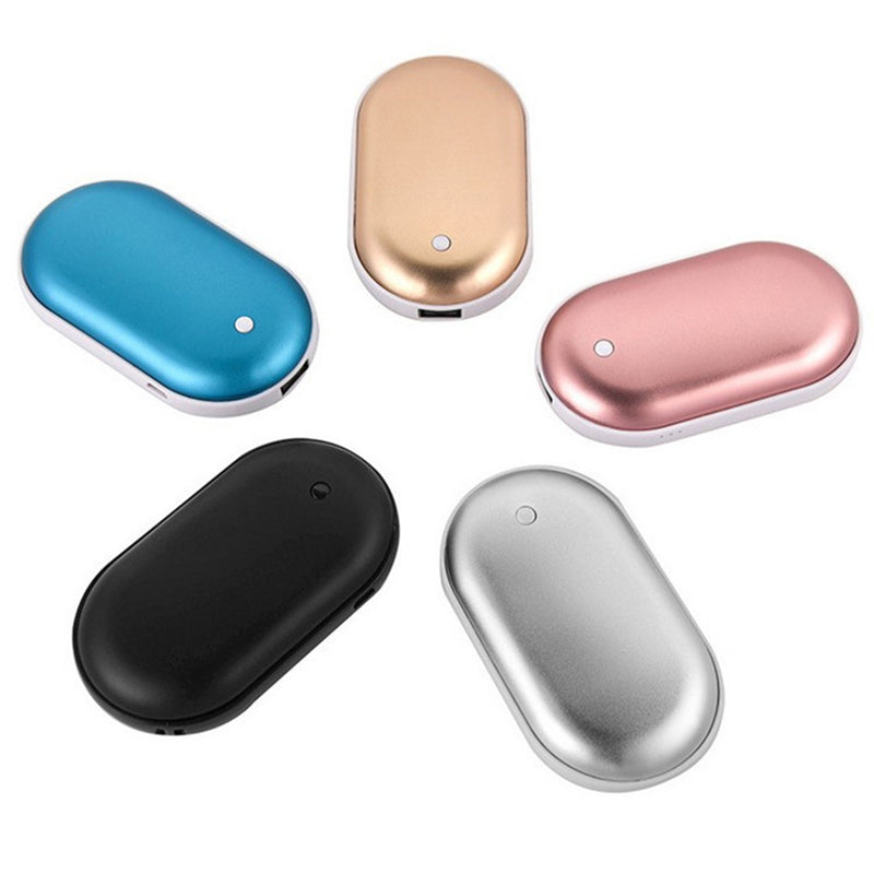 Warmtewereld™ Oplaadbare handwarmer met powerbank van 5200 mAh