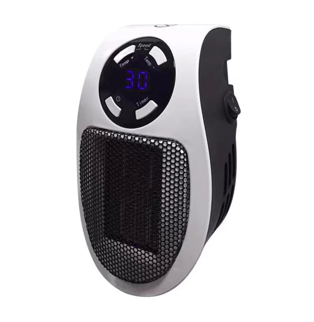 Warmtewereld™ Mini stopcontactkachel met afstandsbediening en timer