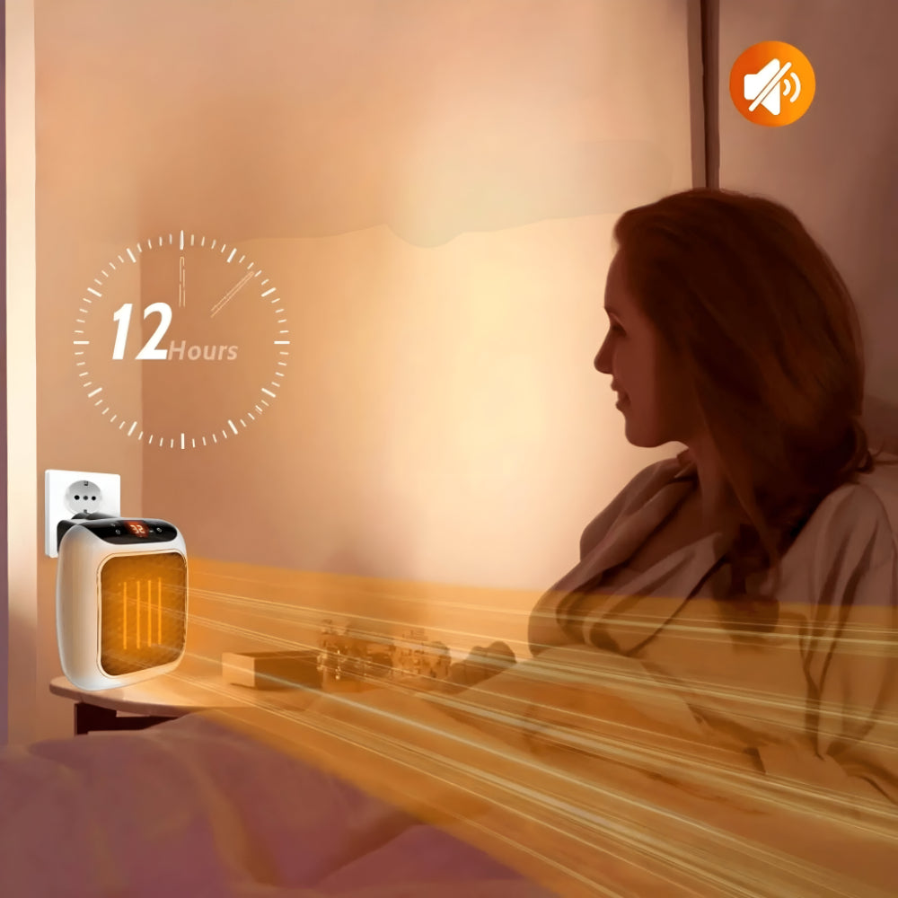 Warmtewereld™ Keramische wandkachel met thermostaat 16–32 °C