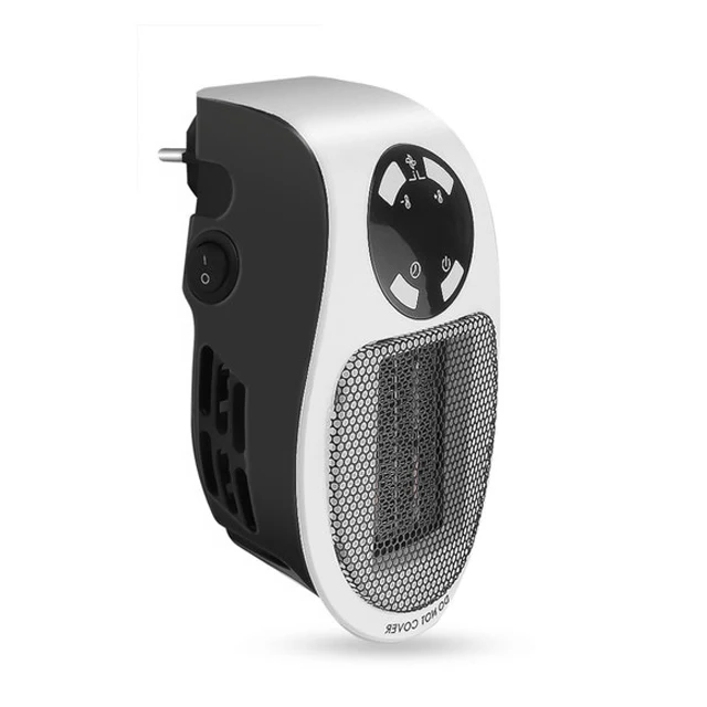 Warmtewereld™ Stille minikachel met afstandsbediening, thermostaat en timer