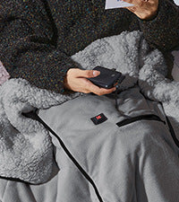 Warmtewereld™ Verwarmde knuffeldeken voor vrouwen met capuchon