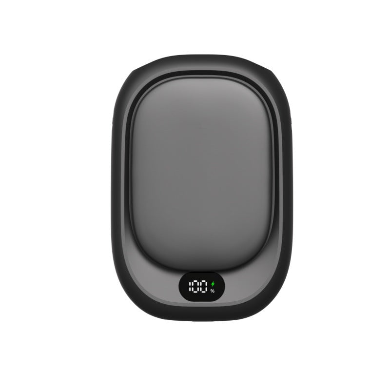 Warmtewereld™ Oplaadbare handwarmer en powerbank met led-display