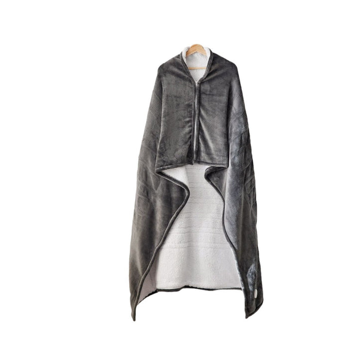 Warmtewereld™ Zachte elektrische plaid met snelle warmte en timer