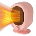 Warmtewereld™ Elegante roze ventilatorkachel met thermostaat