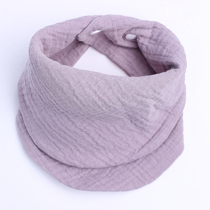 Warmtewereld™ Zachte katoenen nekwarmer met drukknopen voor een goede pasvorm