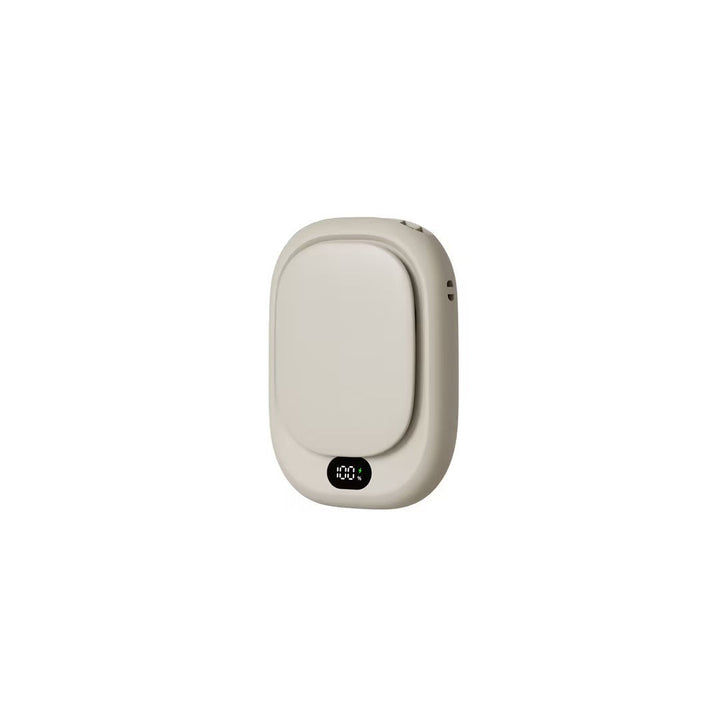 Warmtewereld™ Oplaadbare handwarmer en powerbank met led-display