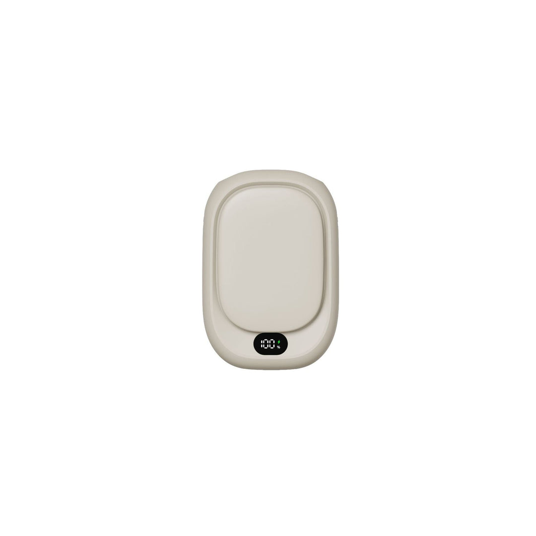 Warmtewereld™ Oplaadbare handwarmer en powerbank met led-display