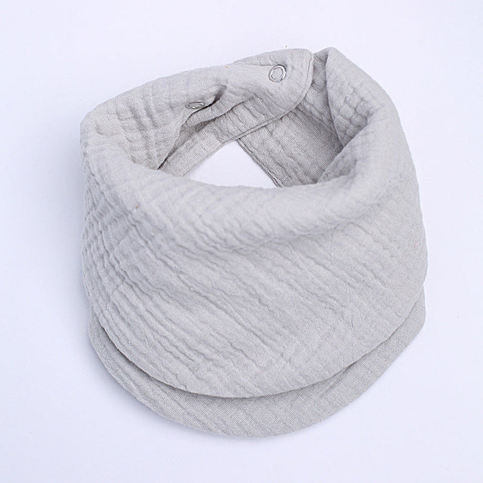 Warmtewereld™ Zachte katoenen nekwarmer met drukknopen voor een goede pasvorm