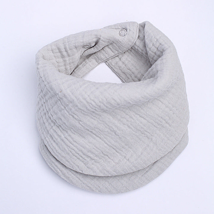 Warmtewereld™ Zachte katoenen nekwarmer met drukknopen voor een goede pasvorm