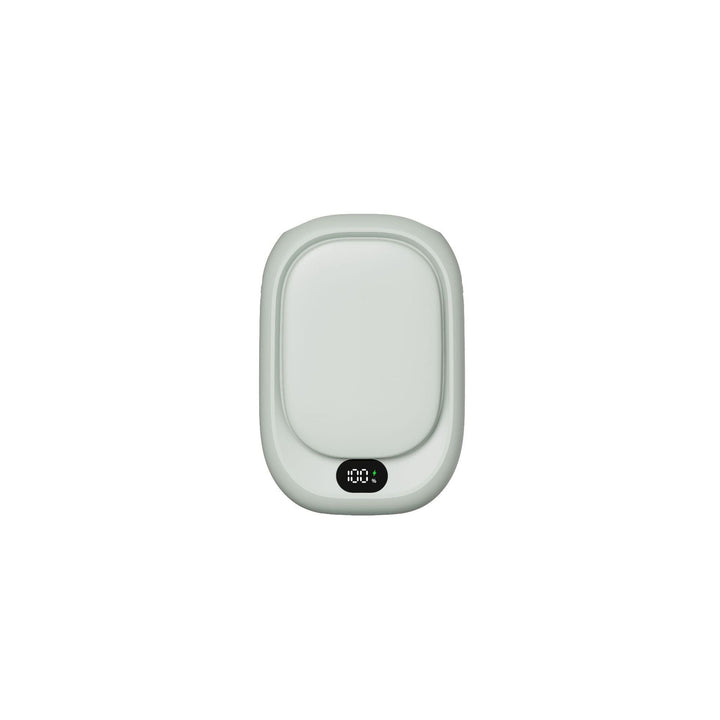 Warmtewereld™ Oplaadbare handwarmer en powerbank met led-display