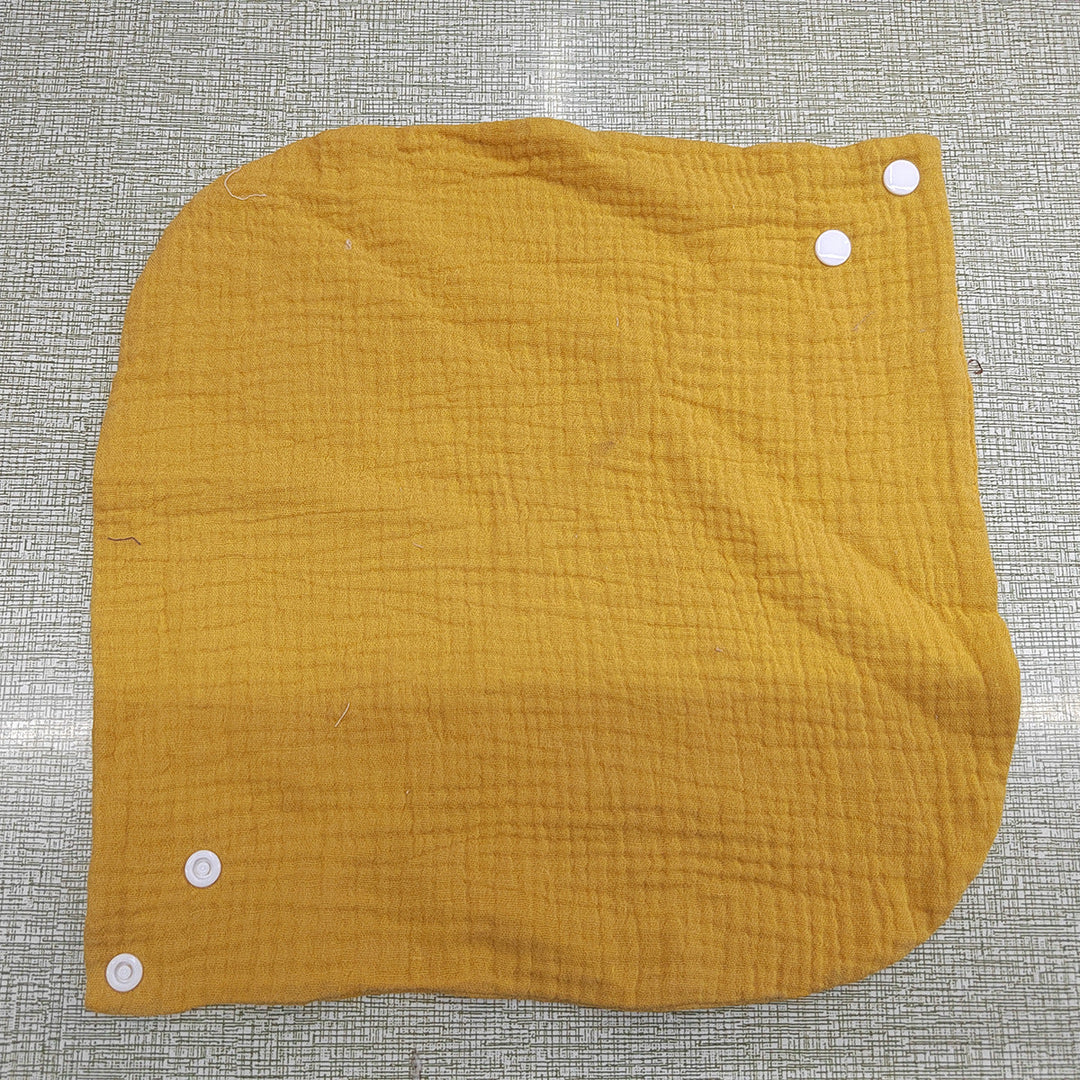 Warmtewereld™ Zachte katoenen nekwarmer met drukknopen voor een goede pasvorm