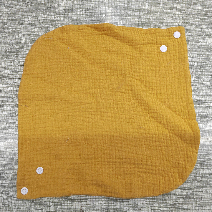 Warmtewereld™ Zachte katoenen nekwarmer met drukknopen voor een goede pasvorm
