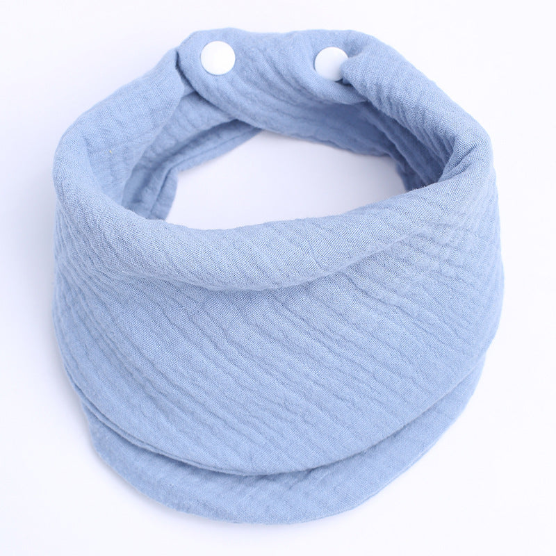 Warmtewereld™ Zachte katoenen nekwarmer met drukknopen voor een goede pasvorm