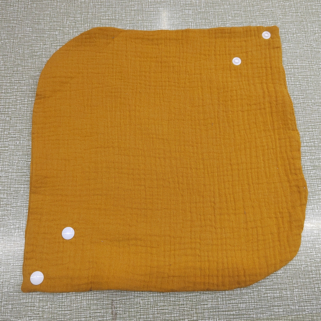 Warmtewereld™ Zachte katoenen nekwarmer met drukknopen voor een goede pasvorm