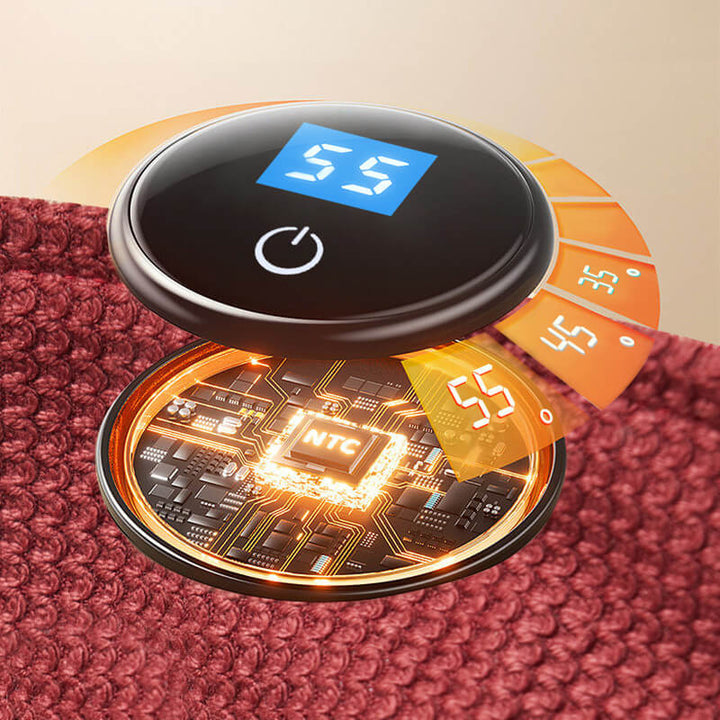Warmtewereld™ USB-warmteplaid van wafelfleece met drie standen